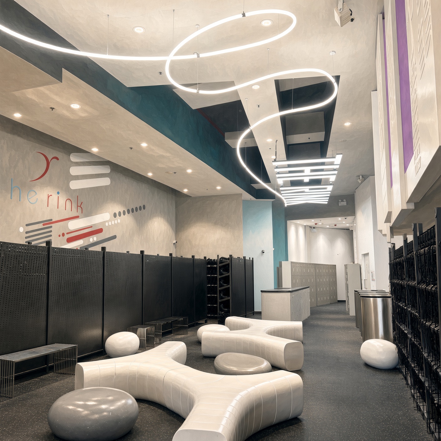 The Rink lobby at Elements