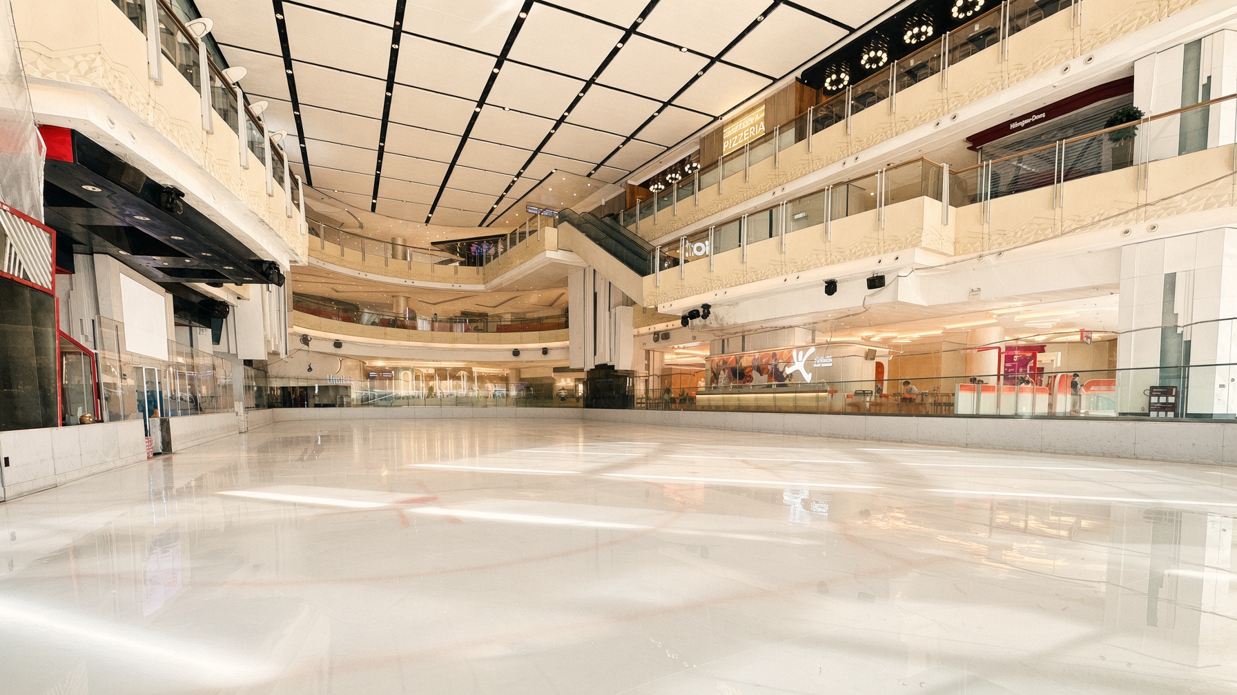 The ice at The Rink, Elements